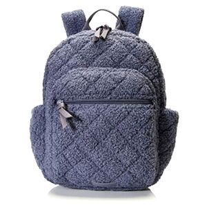 Vera Bradley Teddy Fleece Sherpa Backpack Blue